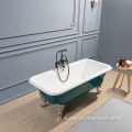 鋳鉄66人気の長方形のクローフット自立浴槽